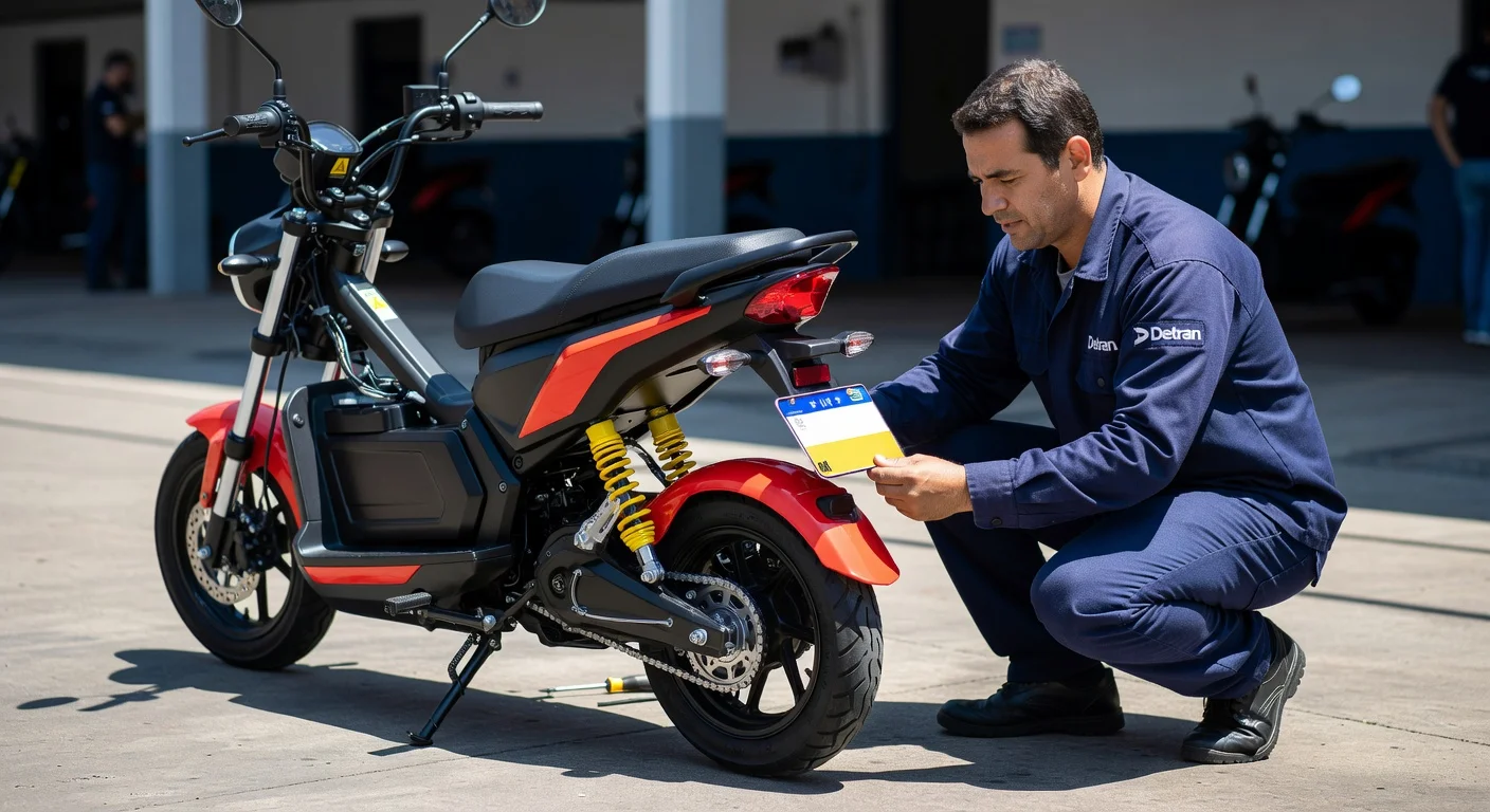 Moto Elétrica e Ciclomotor: Como Emplacar em 2026 (Passo a Passo)