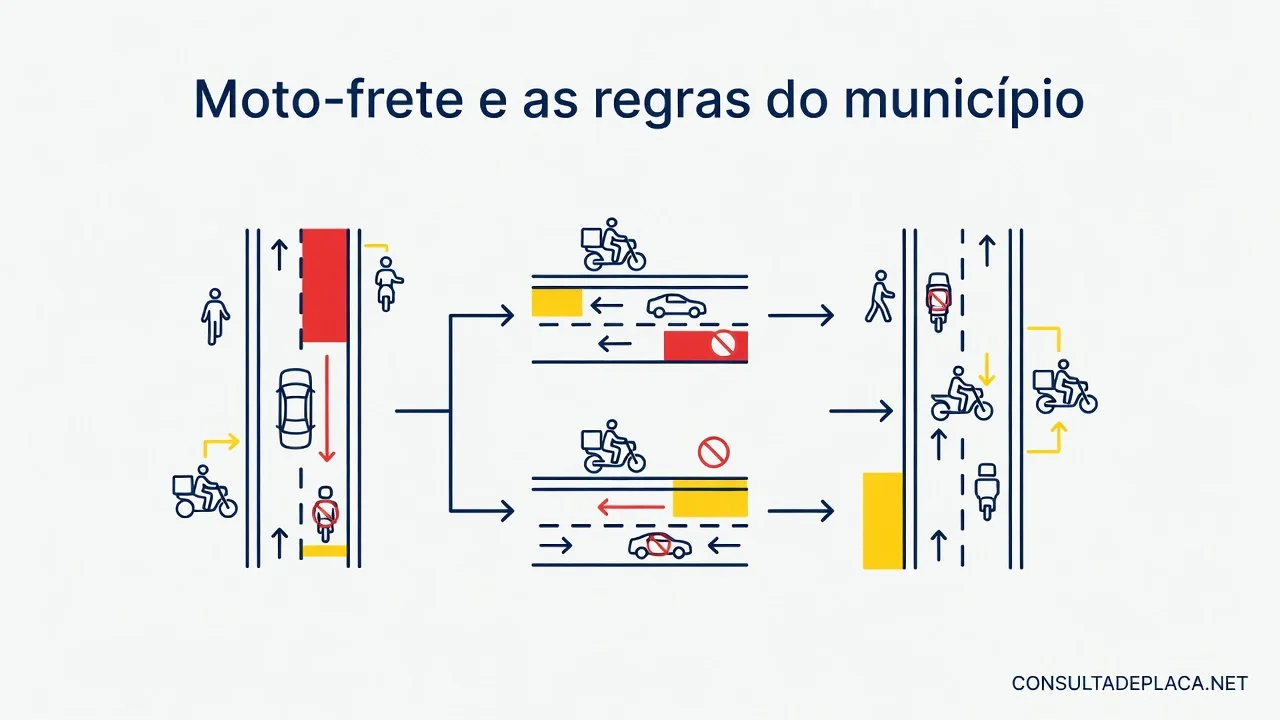 Moto-frete e as regras do município: o artigo 139-B do CTB