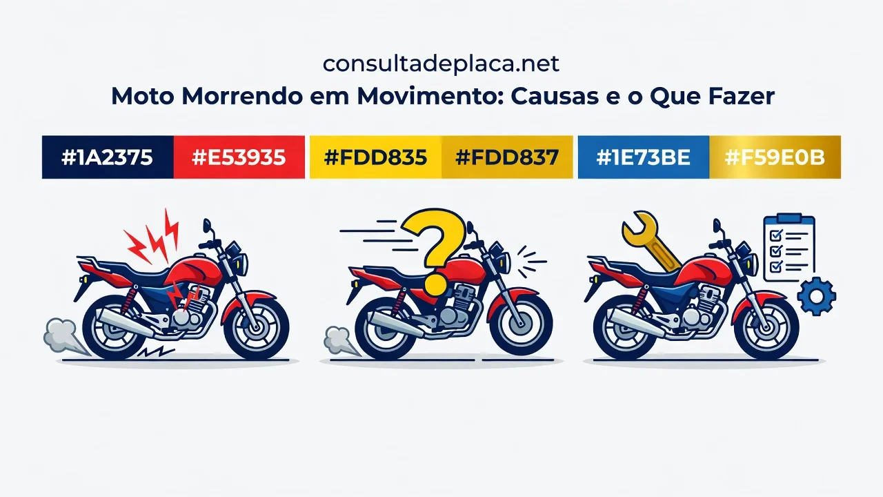 Moto Morrendo em Movimento Causas e o Que Fazer