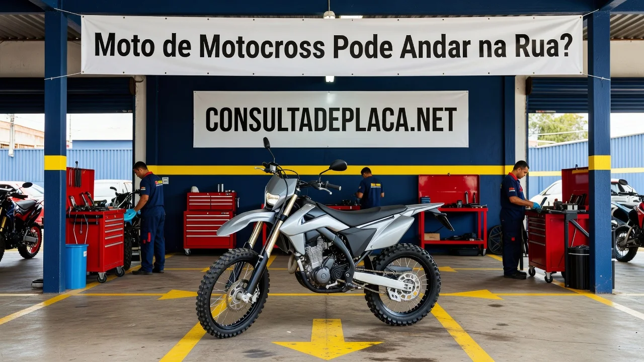 Moto de Motocross Pode Andar na Rua?