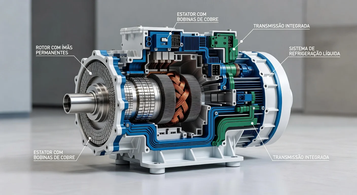 Motor Elétrico de Carro: Como Funciona de Verdade 2026