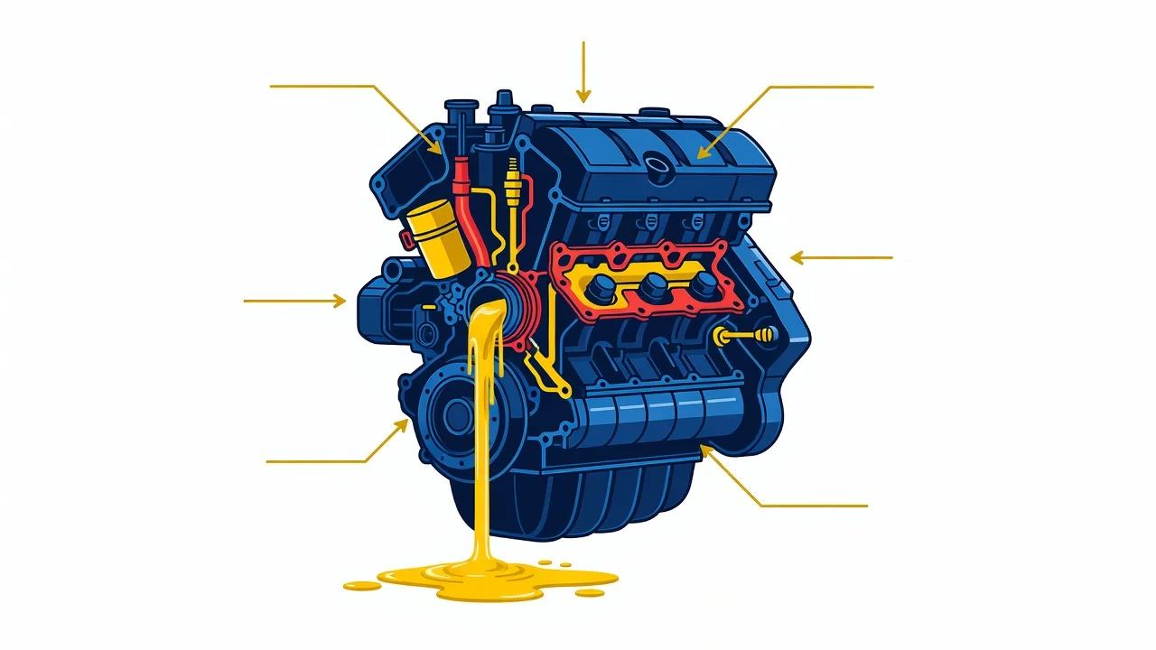 Motor Vazando Oleo: Como Descobrir de Onde Vem