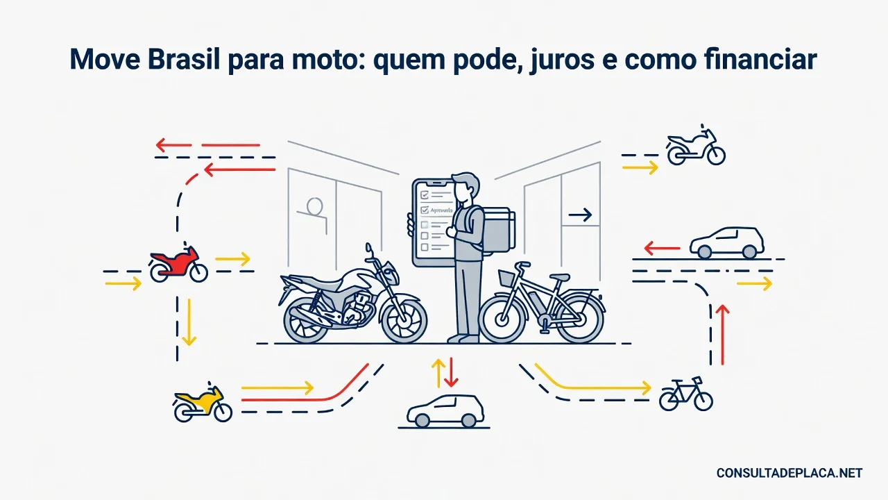 Move Brasil para moto: quem pode, juros e como financiar