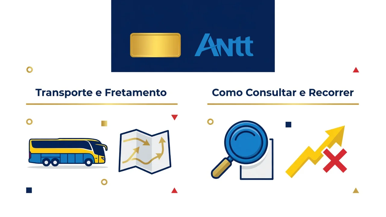 Multa da ANTT 2026: Transporte e Fretamento, Como Consultar e Recorrer