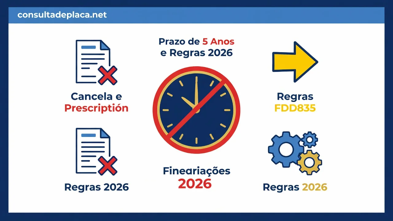 Multa de Trânsito Prescreve? Prazo de 5 Anos e Regras 2026