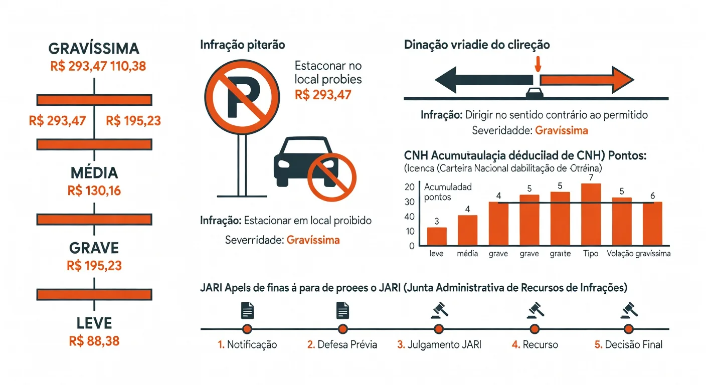 Multa grave 2026: o que é, valor e exemplos de infrações