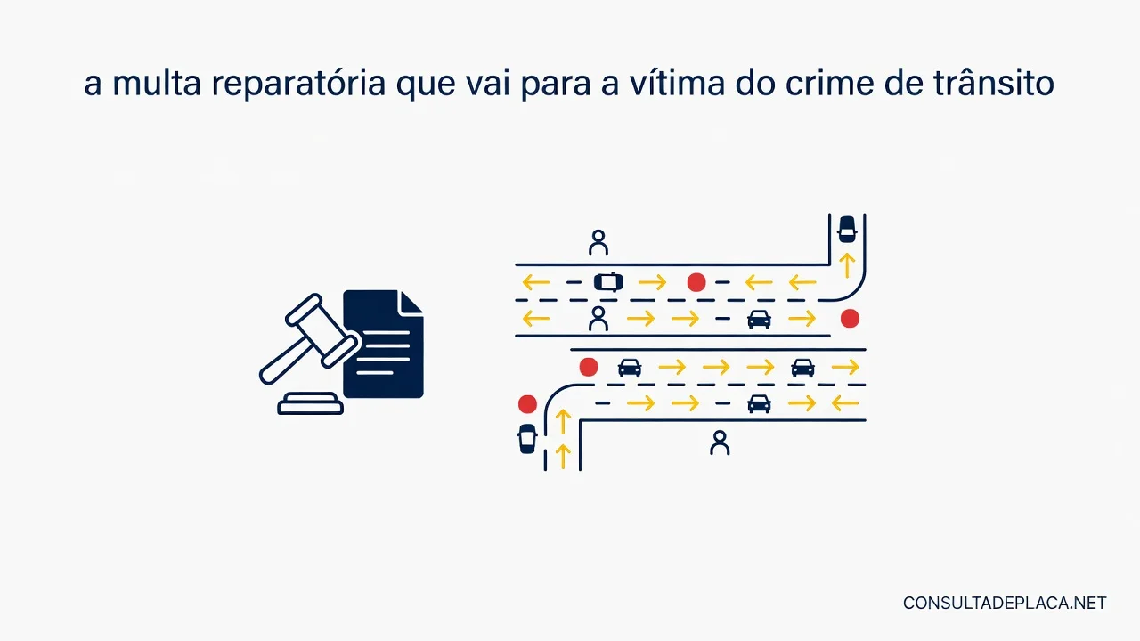 Artigo 297 do CTB: a multa reparatória que vai para a vítima do crime de trânsito