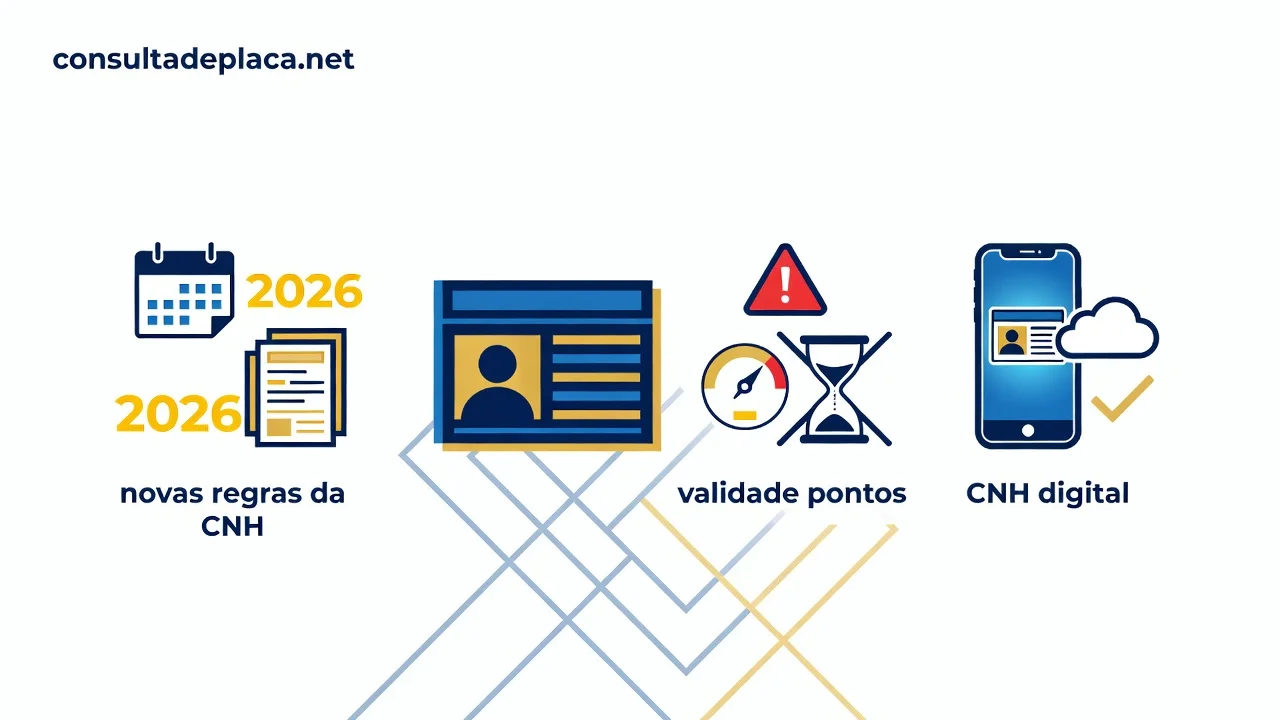Novas Regras da CNH 2026: o que muda para os motoristas