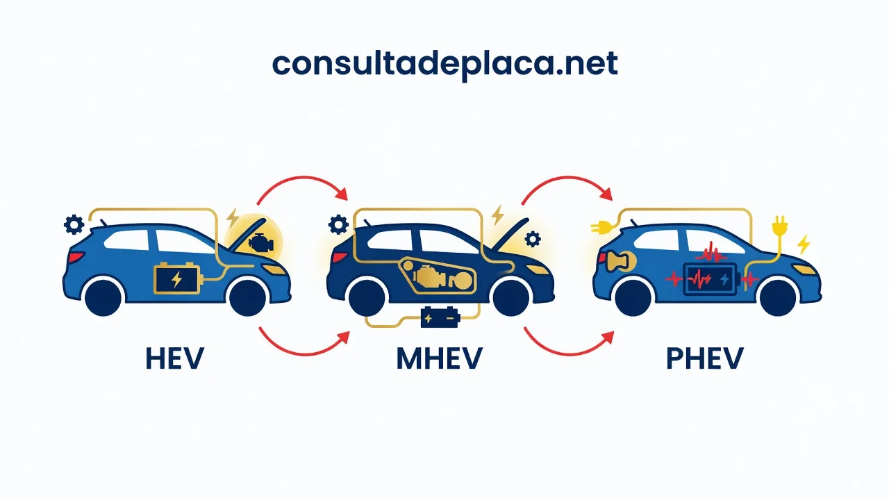 Carro Hibrido: O Que E e a Diferenca Entre HEV, MHEV e PHEV