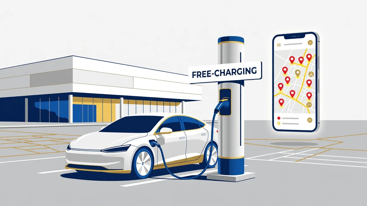 Onde Carregar Carro Elétrico em Cuiabá 2026: Eletropostos, Apps e Recarga Grátis