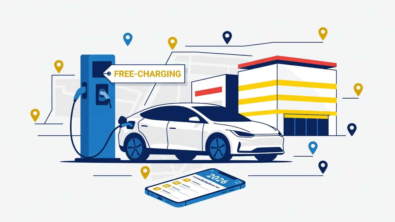 Onde Carregar Carro Elétrico em Natal 2026: Eletropostos, Apps e Recarga Grátis