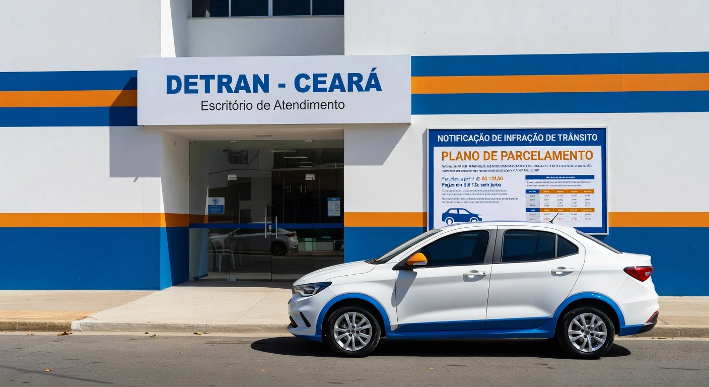 Parcelar Multa Detran CE: Como Dividir em 2026