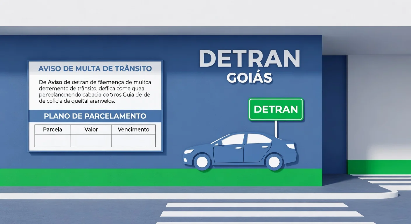 Parcelar Multa Detran GO: Como Dividir em 2026
