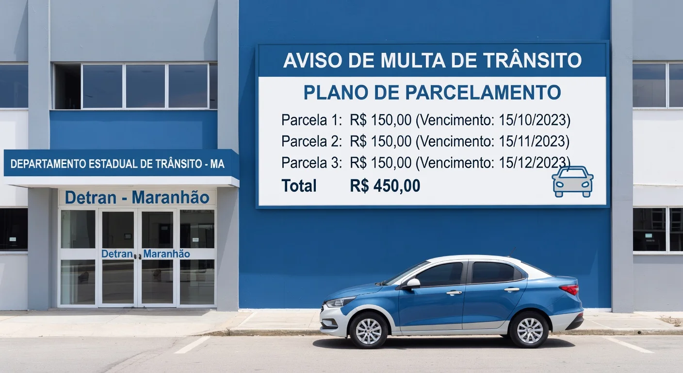 Parcelar Multa Detran MA: Como Dividir em 2026