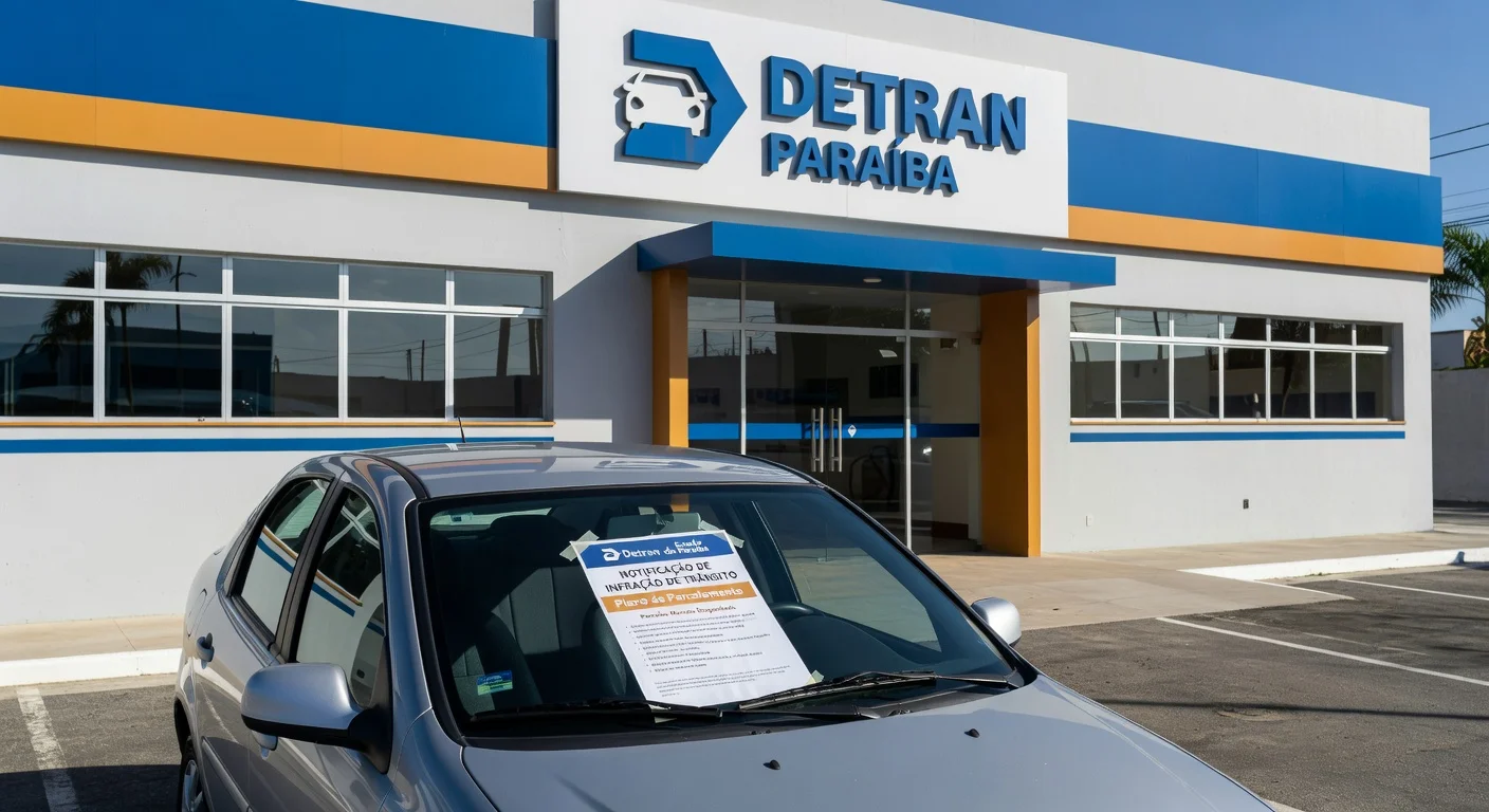 Parcelar Multa Detran PB: Como Dividir em 2026
