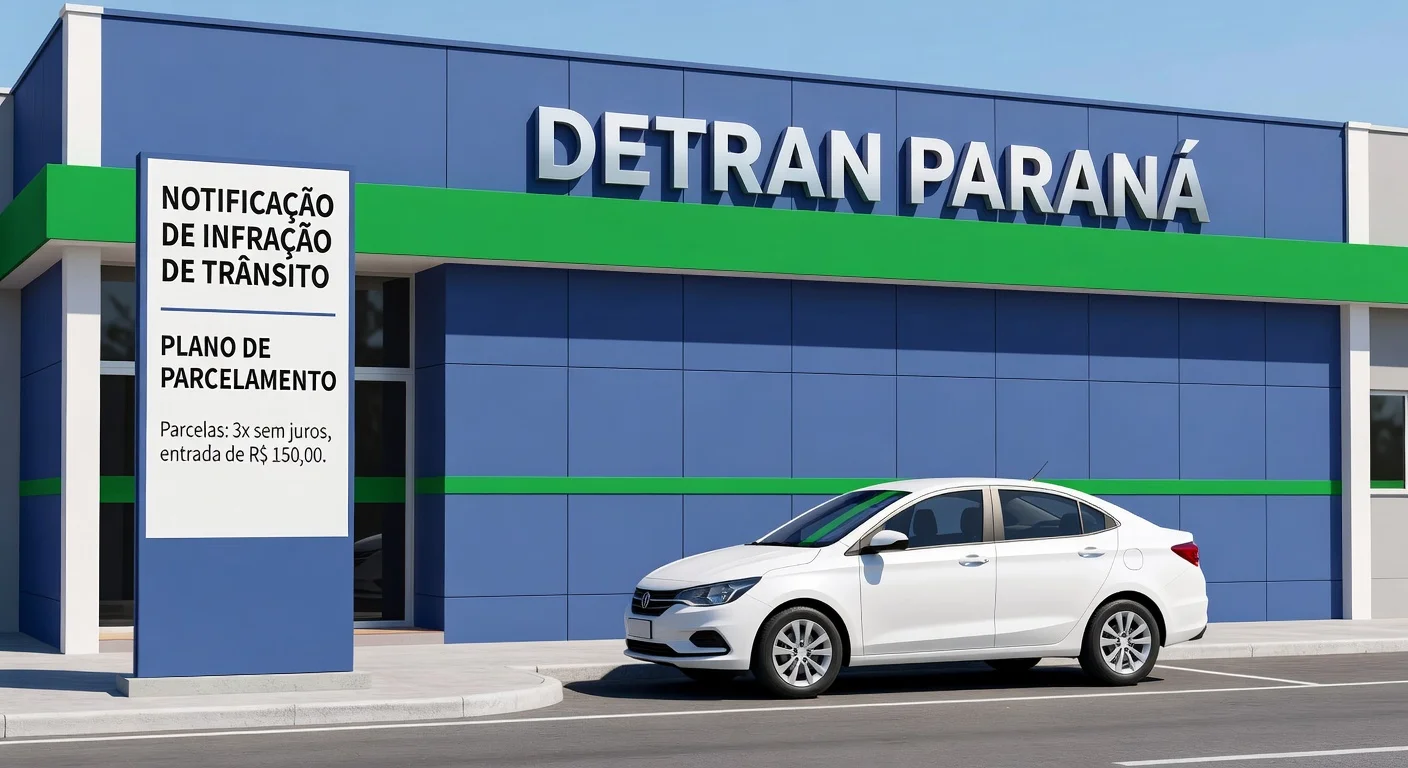 Parcelar Multa Detran PR: Como Dividir em 2026