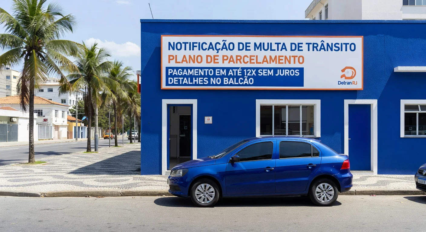 Parcelar Multa Detran RJ: Como Dividir em 2026