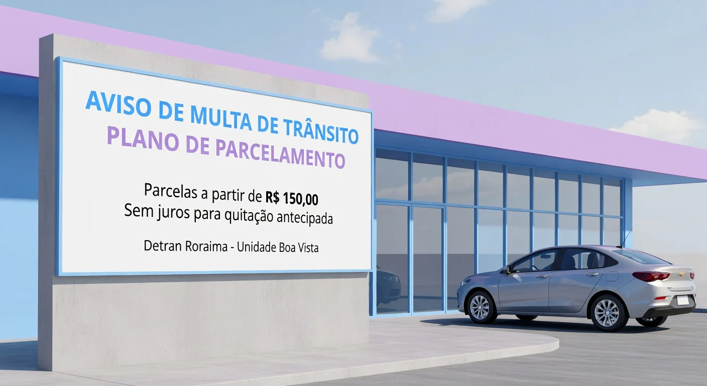 Parcelar Multa Detran RR: Como Dividir em 2026