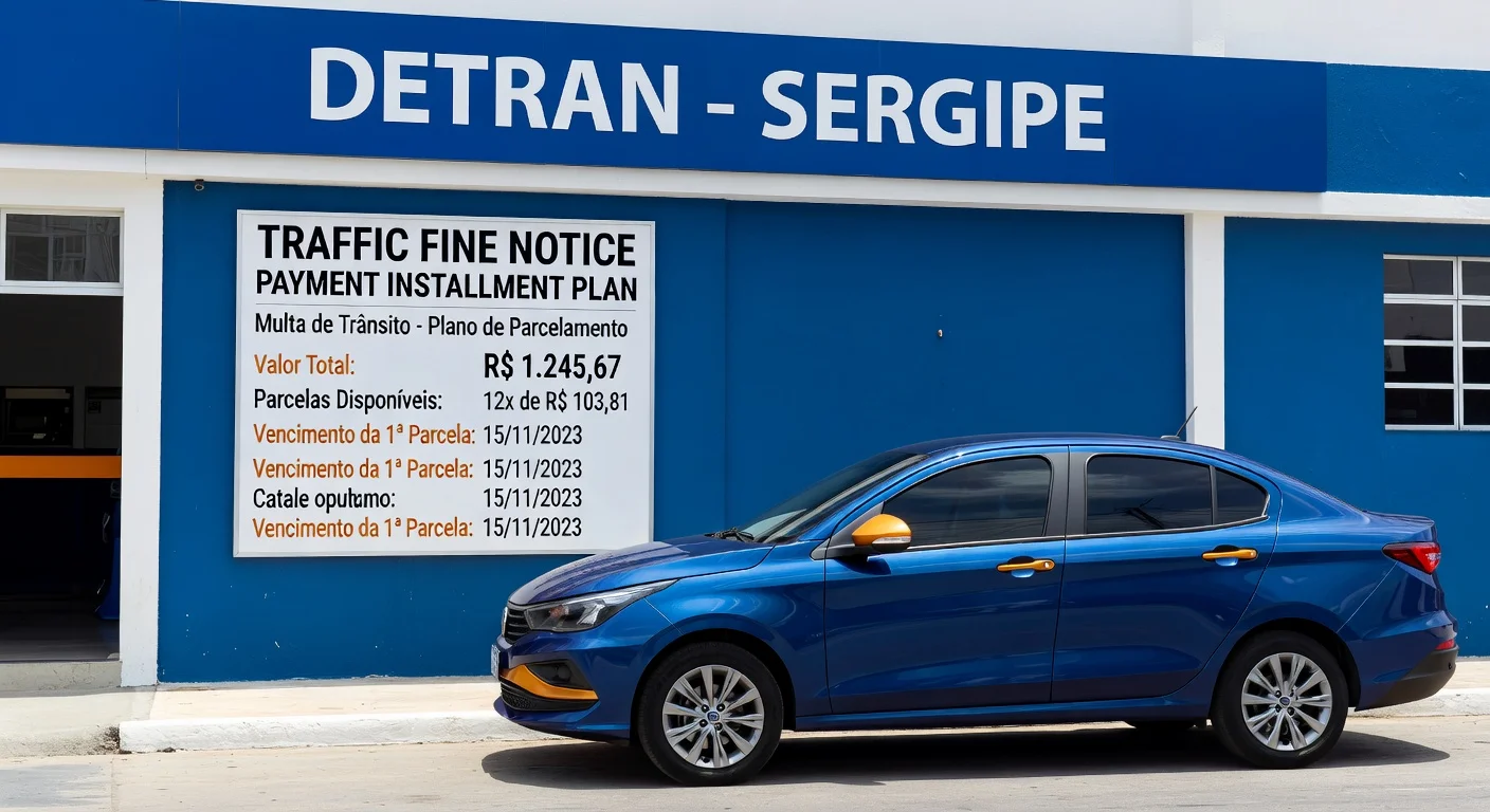 Parcelar Multa Detran SE: Como Dividir em 2026