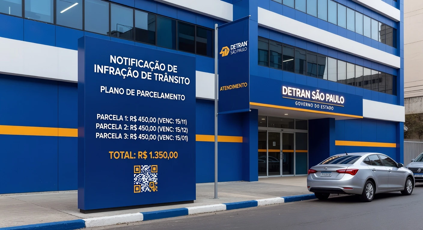 Parcelar Multa Detran SP: Como Dividir em 2026