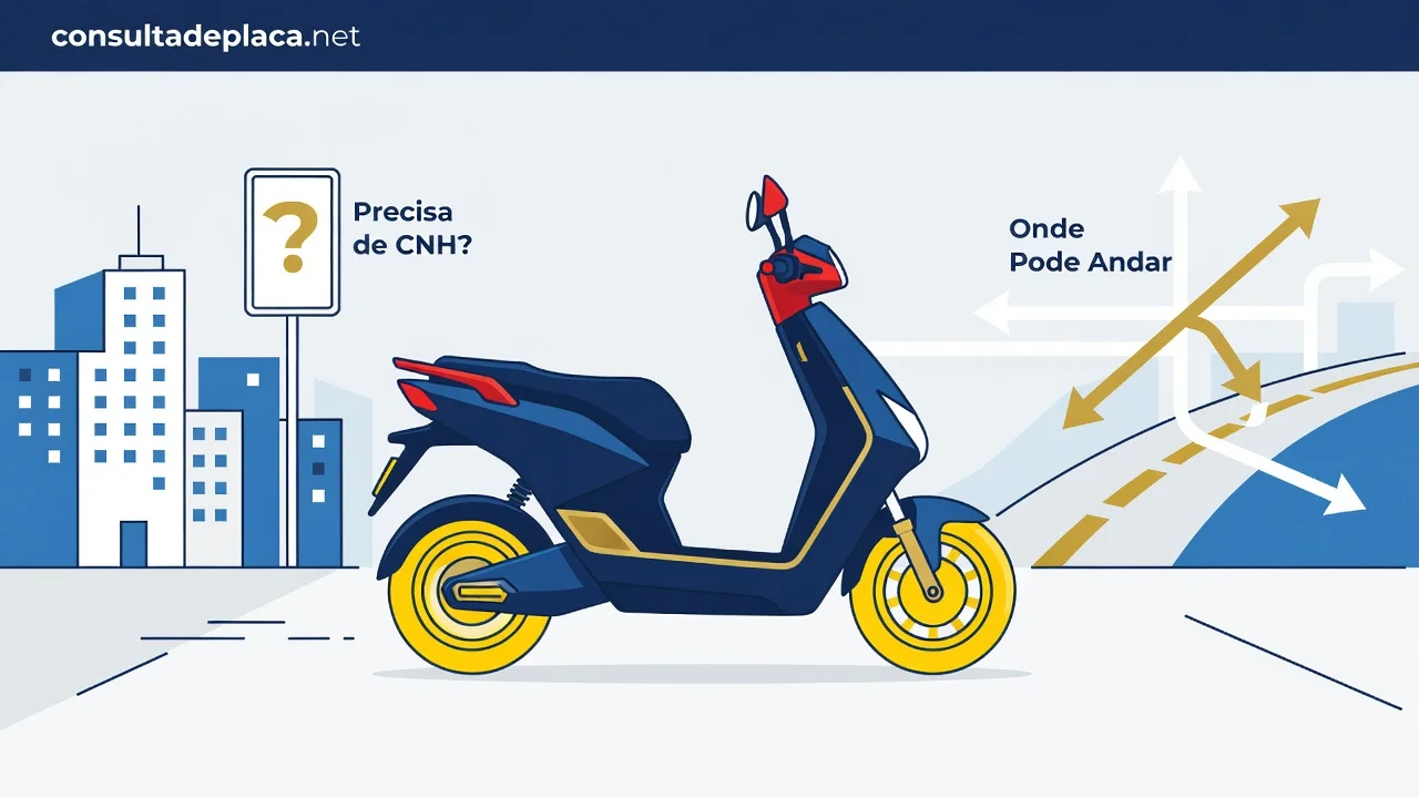 Patinete Elétrico 2026: Precisa de CNH e Onde Pode Andar
