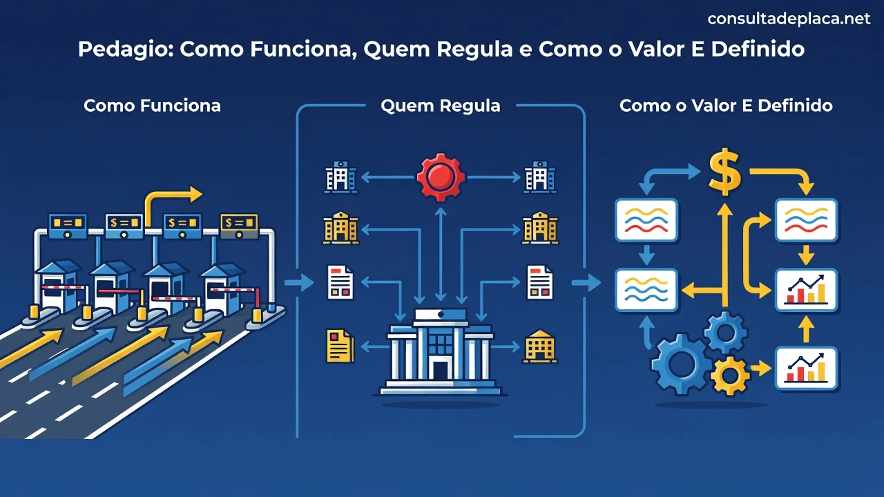 Pedagio: Como Funciona, Quem Regula e Como o Valor E Definido