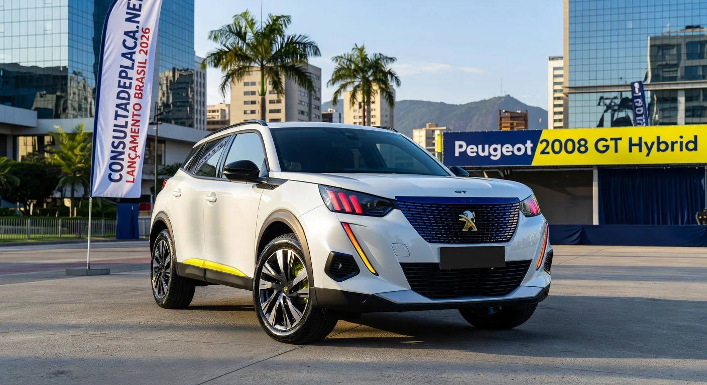 Peugeot 2008 GT Hybrid 2026: SUV Híbrido Leve a Melhor?