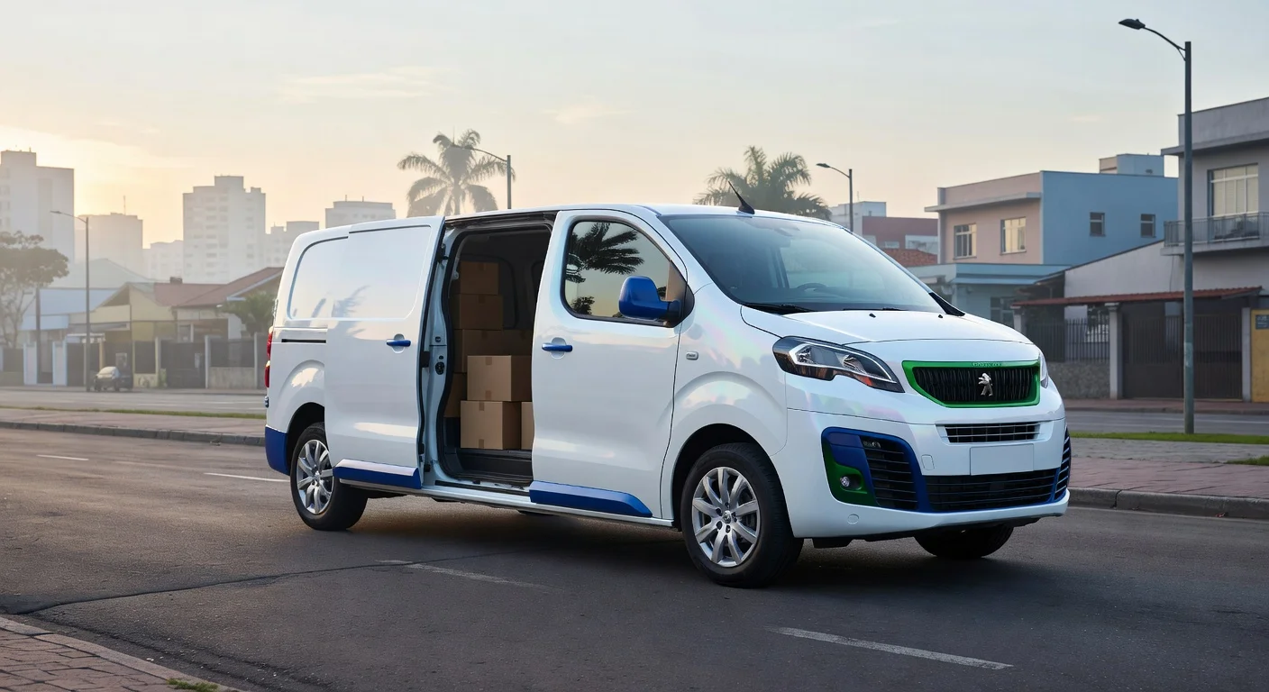 Peugeot e-Expert no Brasil 2026: Van Elétrica Compacta para Entregas