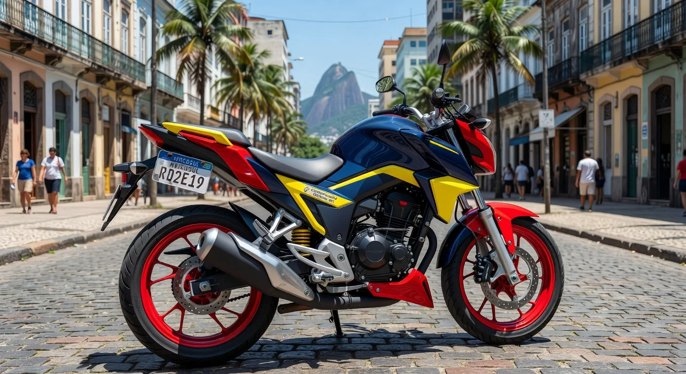 Placa Mercosul de Moto no Rio de Janeiro: Valor e Como Fazer 2026