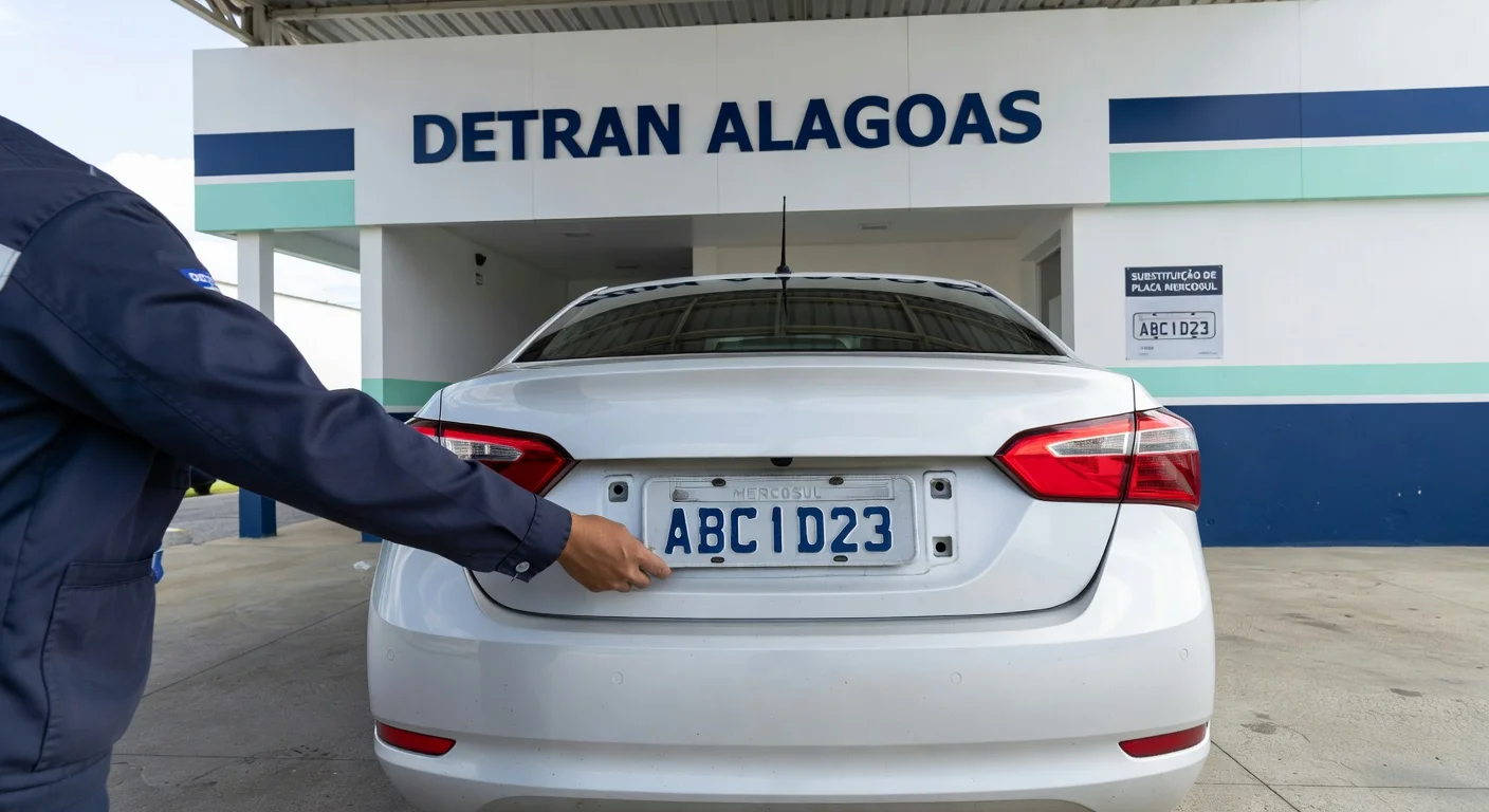 Placa Mercosul AL: Como Trocar e Quanto Custa em 2026