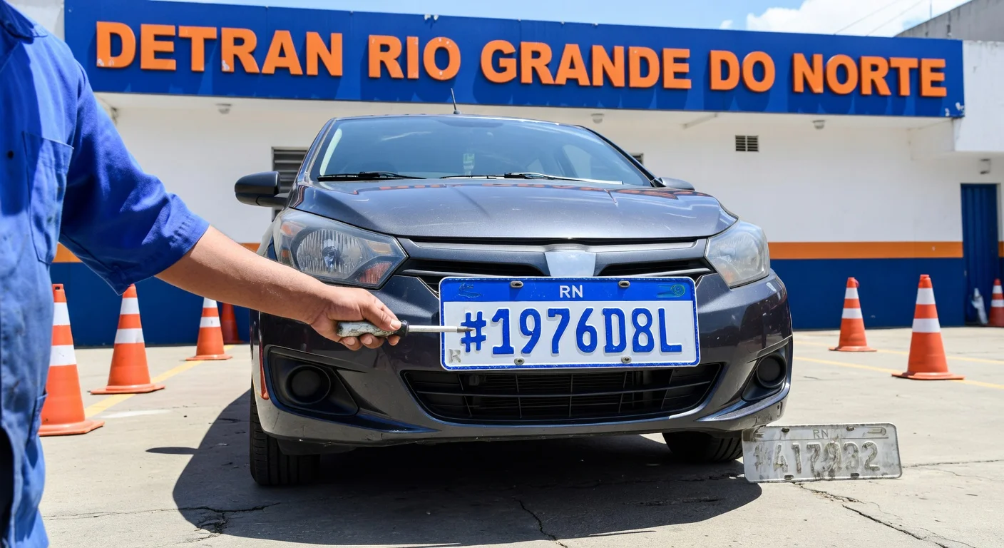 Placa Mercosul RN: Como Trocar e Quanto Custa em 2026