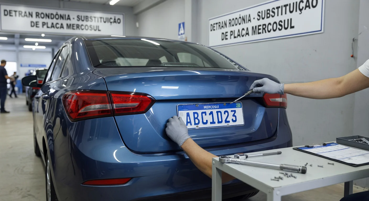 Placa Mercosul RO: Como Trocar e Quanto Custa em 2026