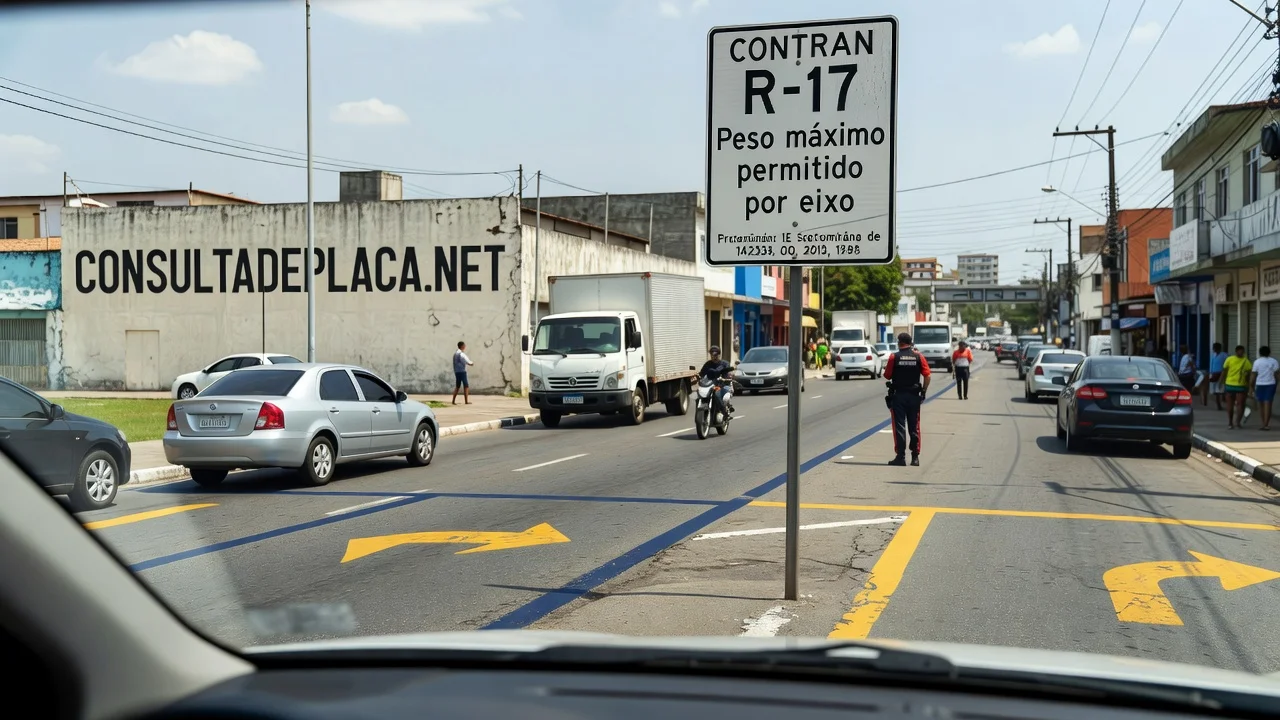 Placa R-17 Peso Maximo Permitido por Eixo: por que o PBT pode estar certo e o eixo, errado