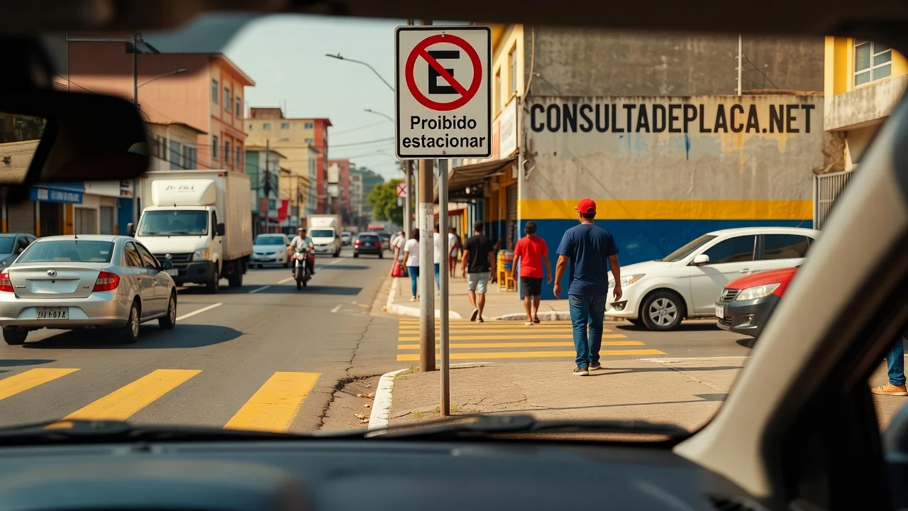 Placa Proibido Estacionar (R-6a): o que ela proibe, o que ainda e permitido e onde o art. 181 pega