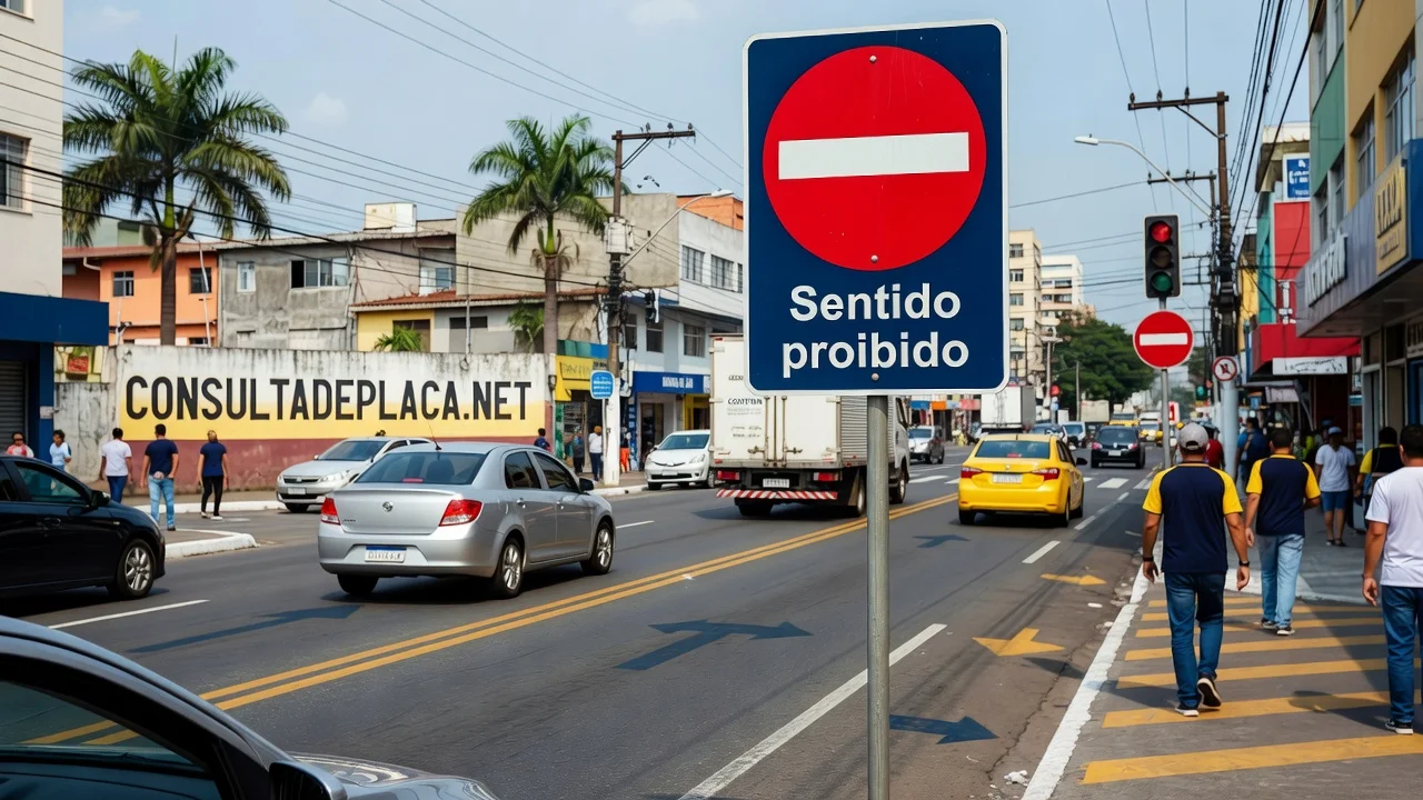 Placa Sentido Proibido (R-3): a placa que transforma entrar na rua em infracao gravissima