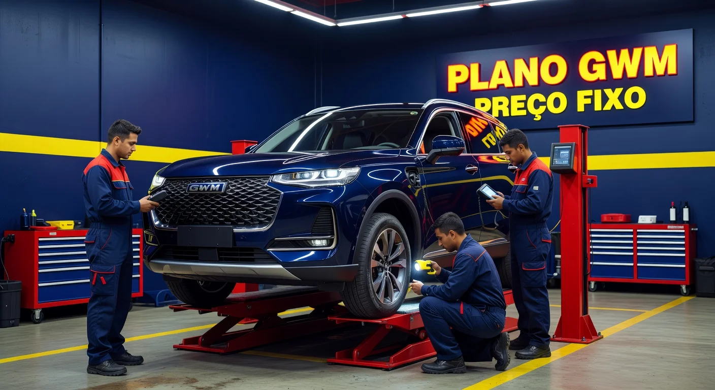 Plano de Manutenção do GWM Haval H6 2026: Revisão com Preço Fixo — Como Funciona?