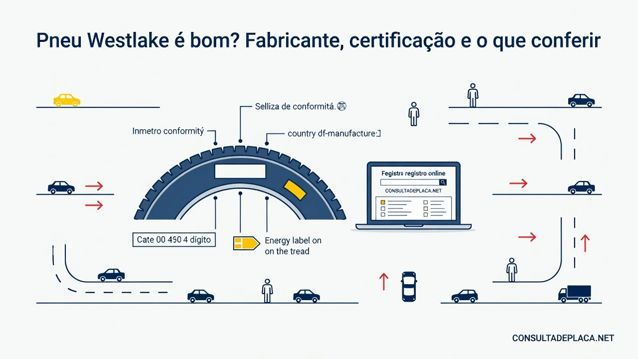 Pneu Westlake é bom? Fabricante, certificação e o que conferir