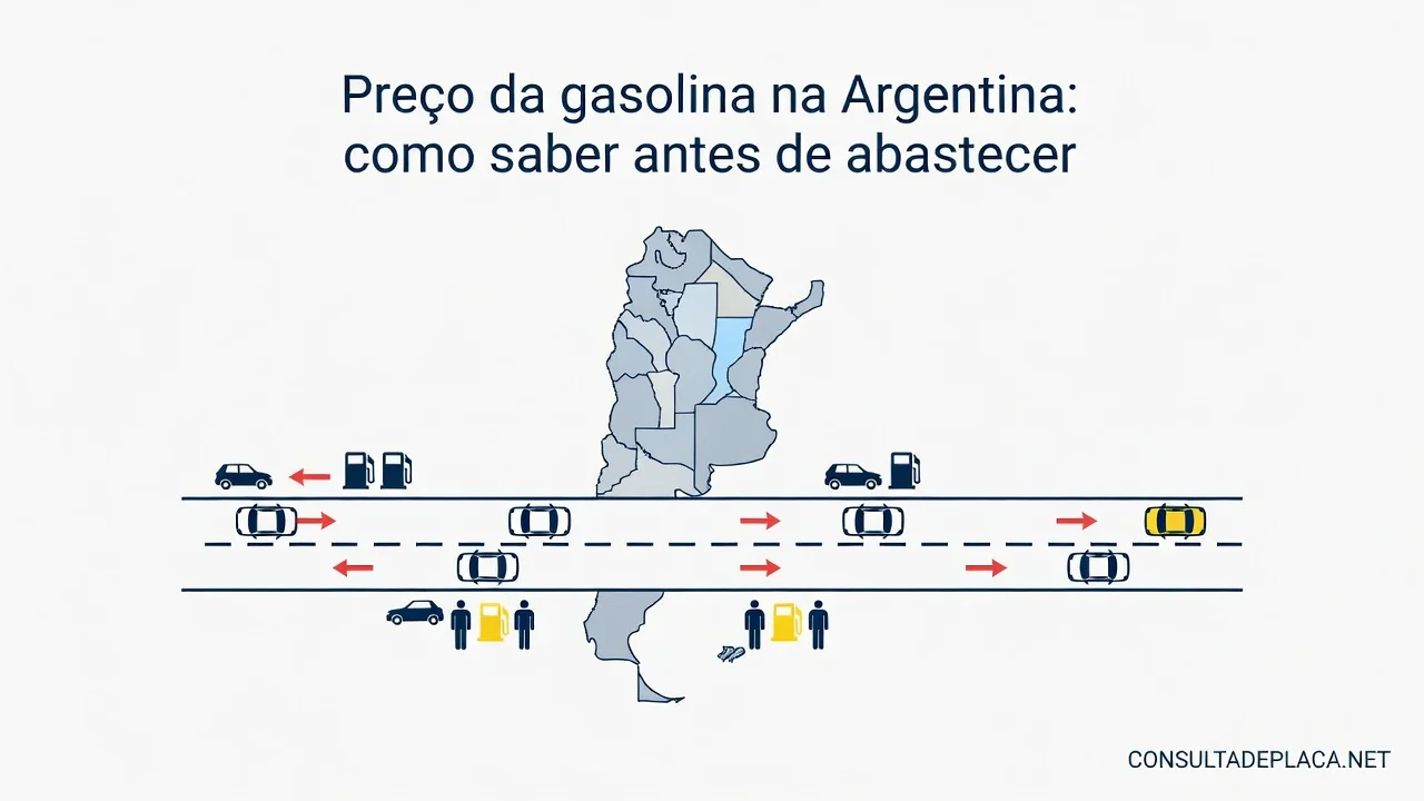 Preço da gasolina na Argentina: como saber antes de abastecer