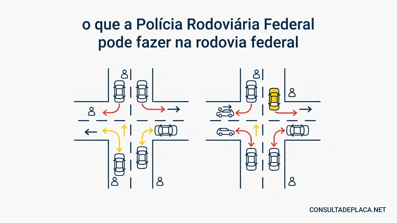 Artigo 20 do CTB: o que a Polícia Rodoviária Federal pode fazer na rodovia federal