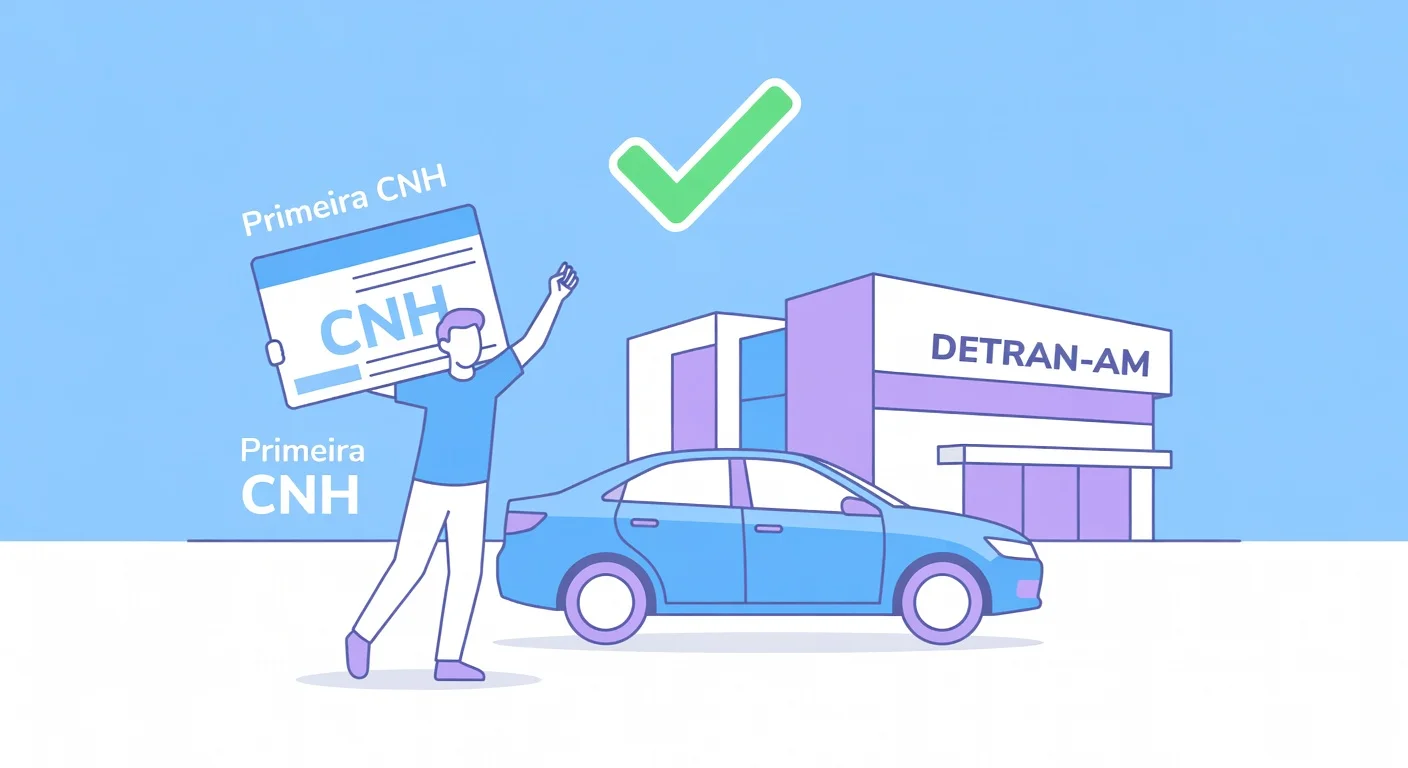 Primeira CNH AM 2026: Como Tirar Passo a Passo