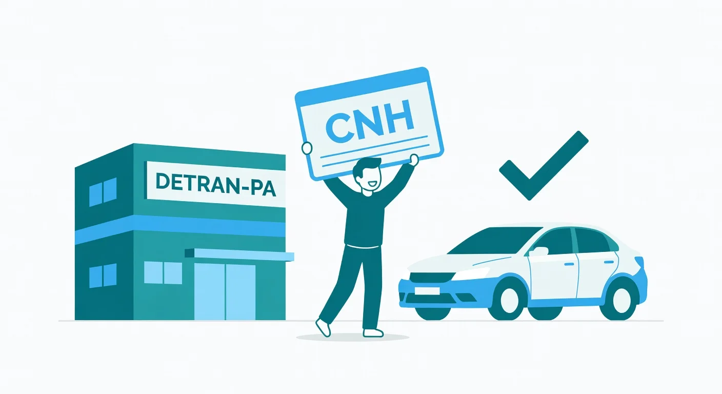 Primeira CNH PA 2026: Como Tirar Passo a Passo