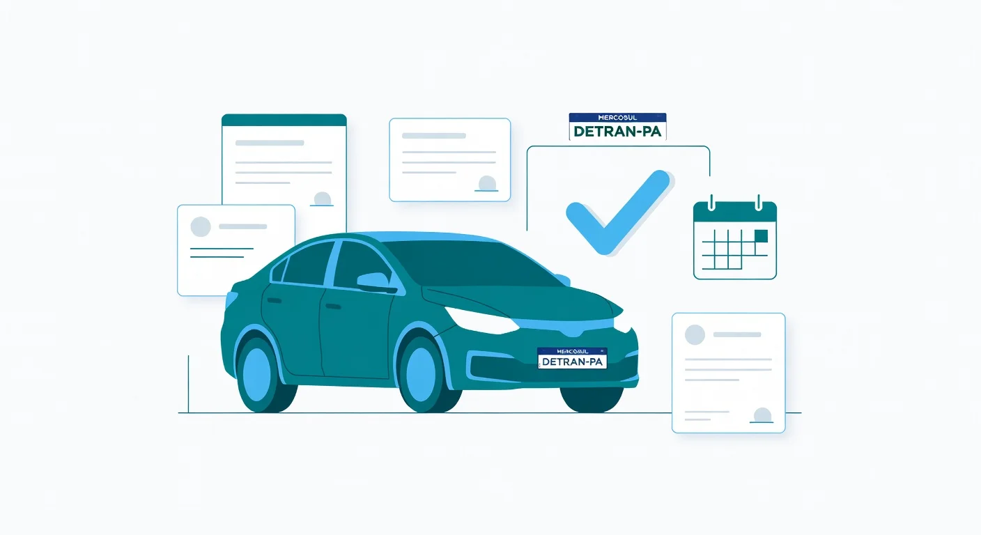 Primeiro Emplacamento PA: Documentos e Passo a Passo no DETRAN-PA 2026