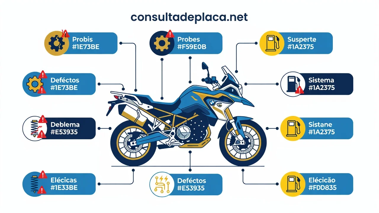 Problemas BMW G 650 GS 2026: defeitos e reclamações