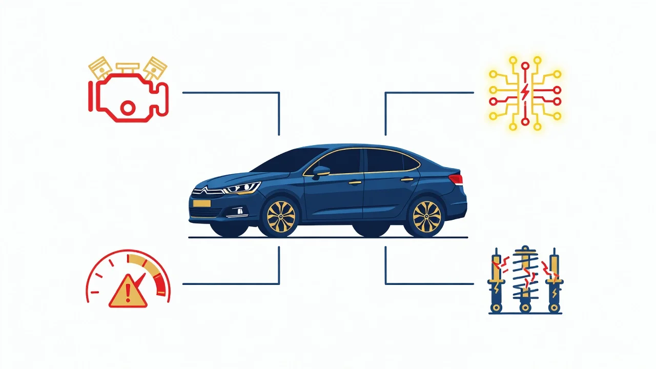 Problemas Citroën C4 2026: defeitos e reclamações de donos