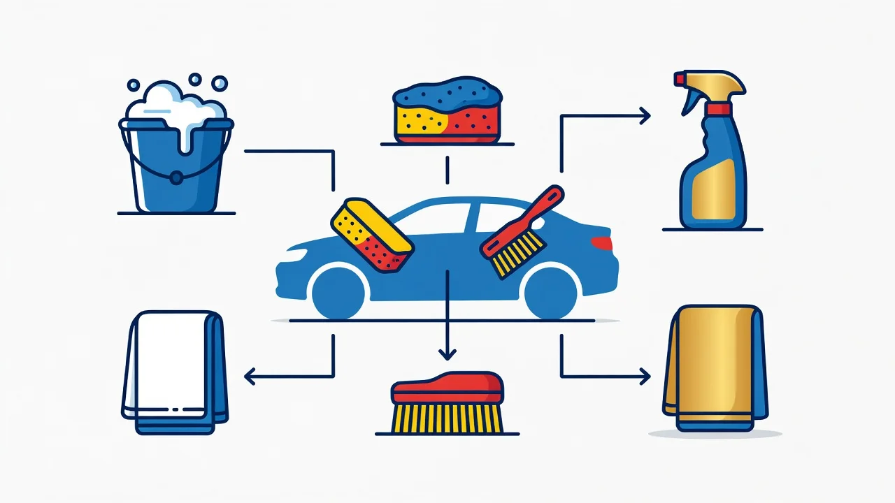 Produtos para Lavar o Carro: O Que Cada Um Faz