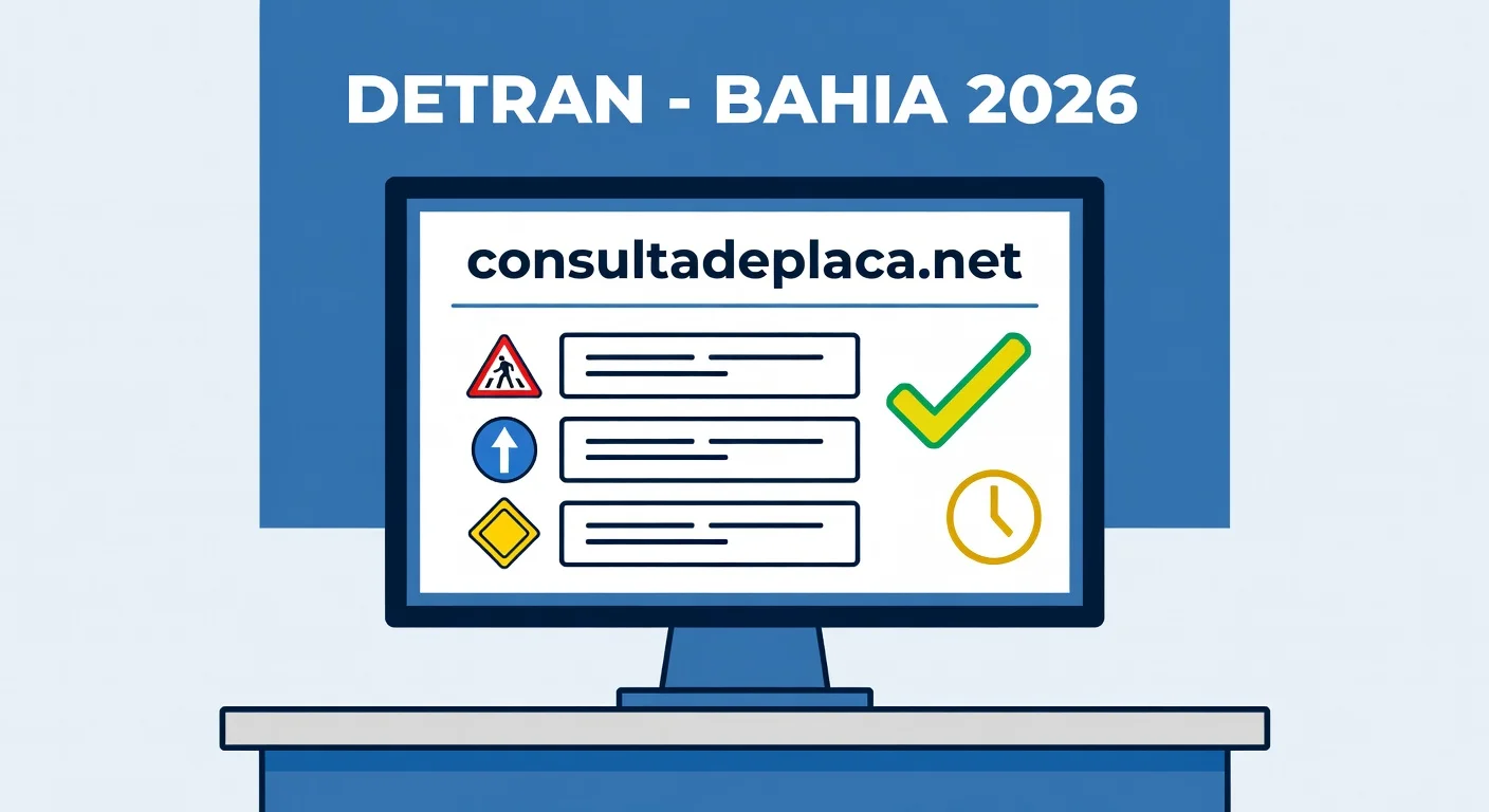 Prova Teórica do DETRAN Bahia 2026: Como Agendar, Quantas Questões e o Que Fazer se Reprovar