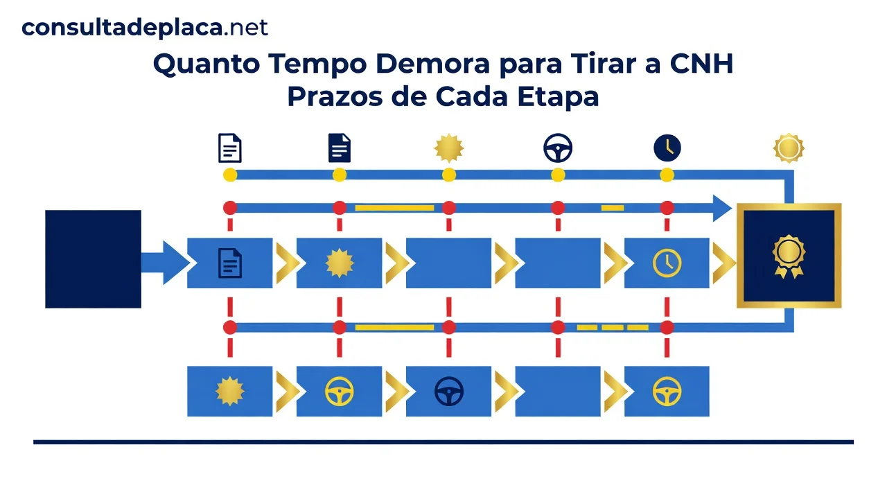 Quanto Tempo Demora para Tirar a CNH Prazos de Cada Etapa