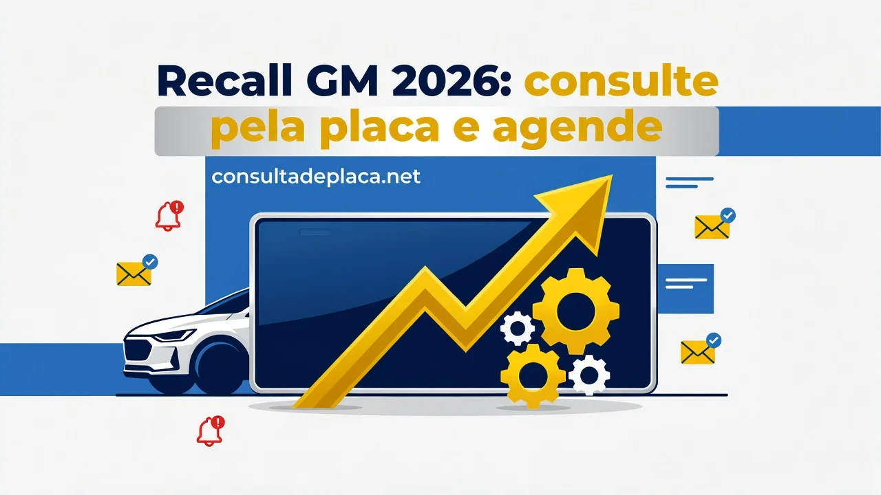 Recall GM 2026: consulte pela placa e agende