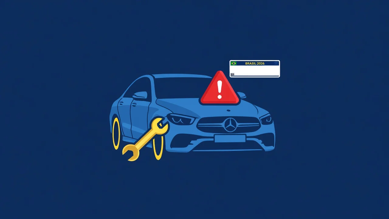 Recall Mercedes-Benz 2026: Como Consultar pela Placa
