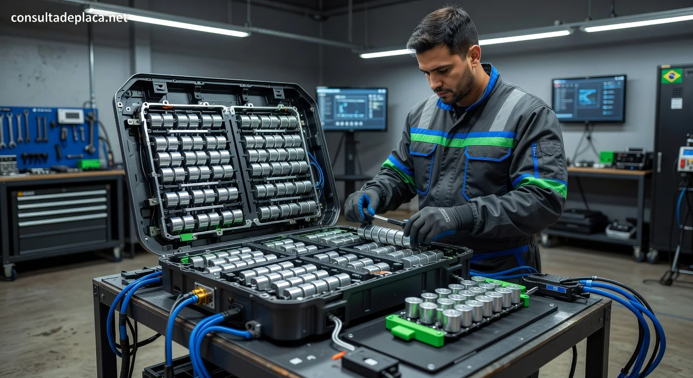 Recondicionamento de Bateria de Carro Elétrico no Brasil 2026